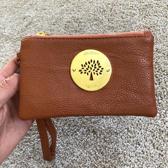 mulberry wristlet